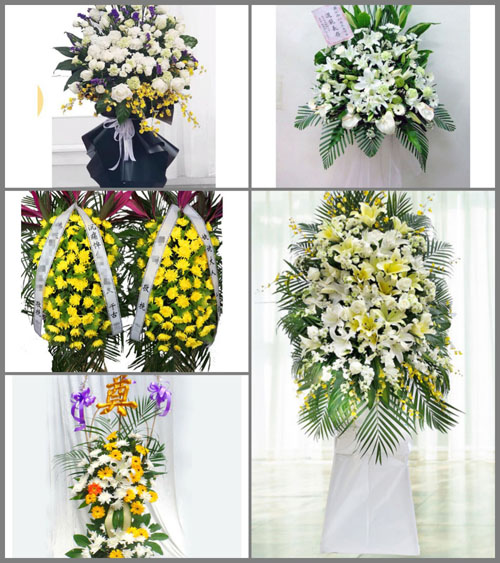 福建三明尤溪县梅仙镇乾美村白事花篮预定
